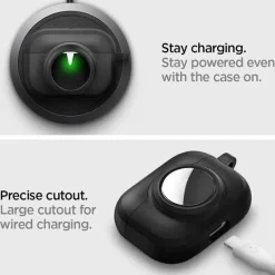ETUI SPIGEN TAG ARMOR DUO AIRPODS PRO 1 / 2 & AIRTAG BLACK