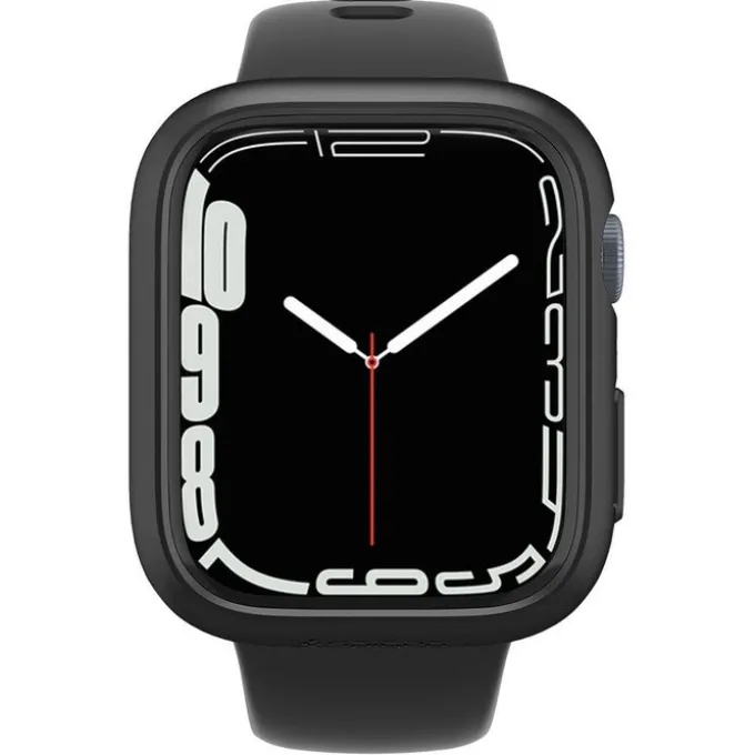 Etui SPIGEN Thin Fit Apple Watch 7 8 9 41mm Czarne