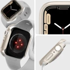 Etui SPIGEN Thin Fit Apple Watch 7 8 9 41mm Starlight Case