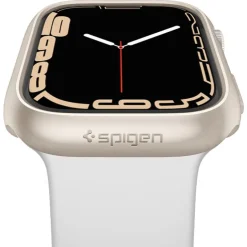 Etui SPIGEN Thin Fit Apple Watch 7 8 9 41mm Starlight Case