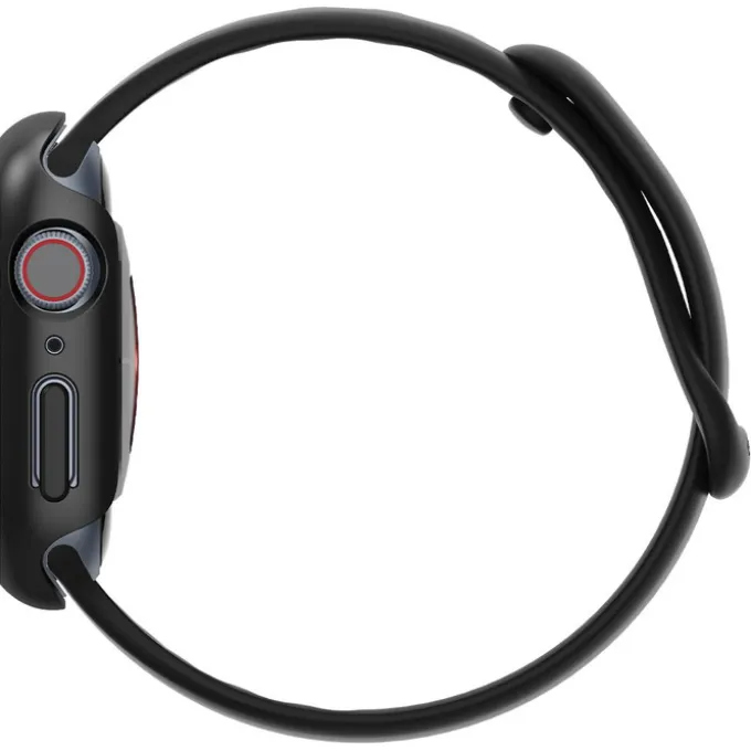 Etui SPIGEN Thin Fit Apple Watch 6 7 8 9 45mm Czarne