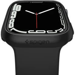 Etui SPIGEN Thin Fit Apple Watch 6 7 8 9 45mm Czarne
