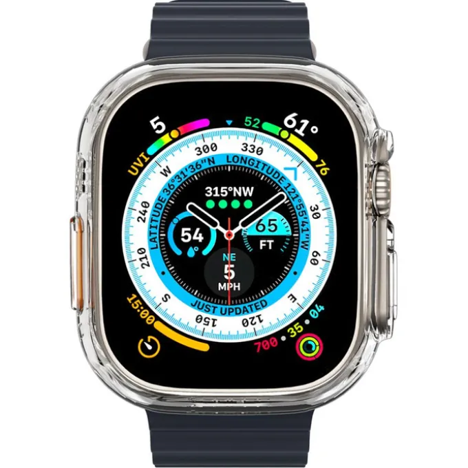 Etui Spigen Thin Fit Apple Watch Ultra 49mm Ultra 2 Przezroczyste