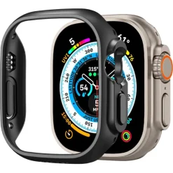Etui Spigen Thin Fit Apple Watch Ultra 49mm Ultra 2 Czarne