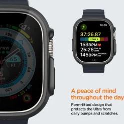 Etui Spigen Thin Fit Apple Watch Ultra 49mm Ultra 2 Czarne