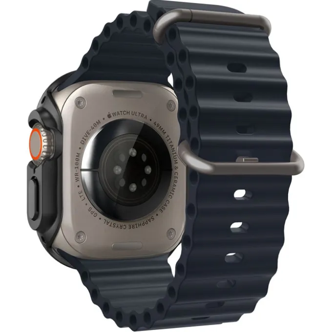 Etui Spigen Thin Fit Apple Watch Ultra 49mm Ultra 2 Czarne