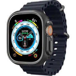 Etui Spigen Thin Fit Apple Watch Ultra 49mm Ultra 2 Czarne