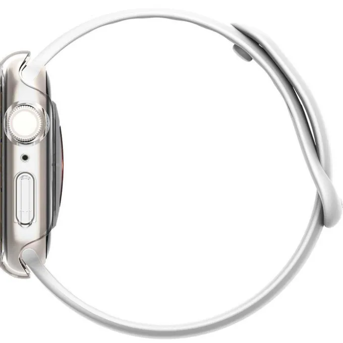 Etui SPIGEN Thin Fit Apple Watch 7 8 9 41mm Przezroczyste