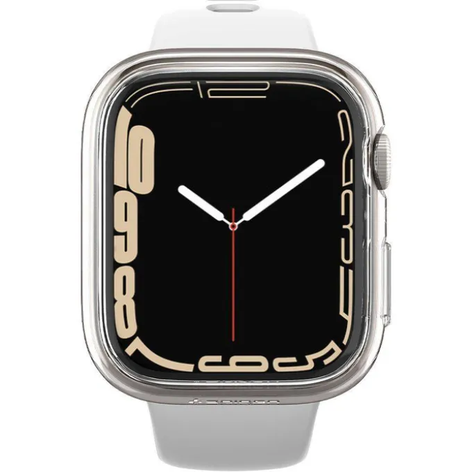 Etui SPIGEN Thin Fit Apple Watch 7 8 9 41mm Przezroczyste