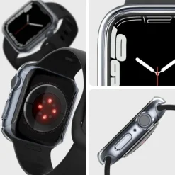 Etui SPIGEN Thin Fit Apple Watch 6 7 8 9 45mm Przezroczyste