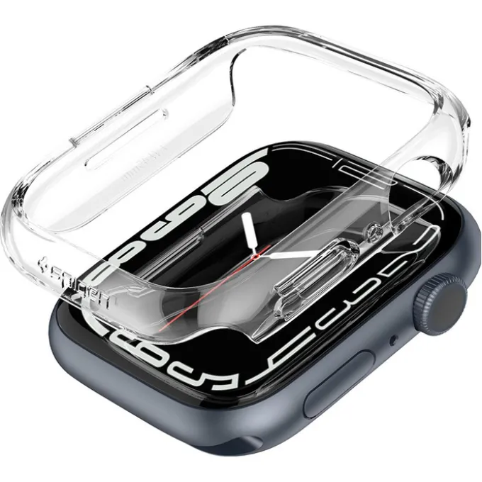 Etui SPIGEN Thin Fit Apple Watch 6 7 8 9 45mm Przezroczyste
