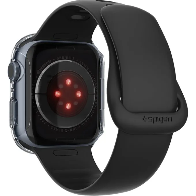 Etui SPIGEN Thin Fit Apple Watch 6 7 8 9 45mm Przezroczyste