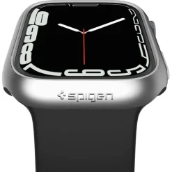 Etui SPIGEN Thin Fit Apple Watch 6 7 8 9 45mm Grafitowe