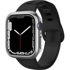 Etui SPIGEN Thin Fit Apple Watch 6 7 8 9 45mm Grafitowe