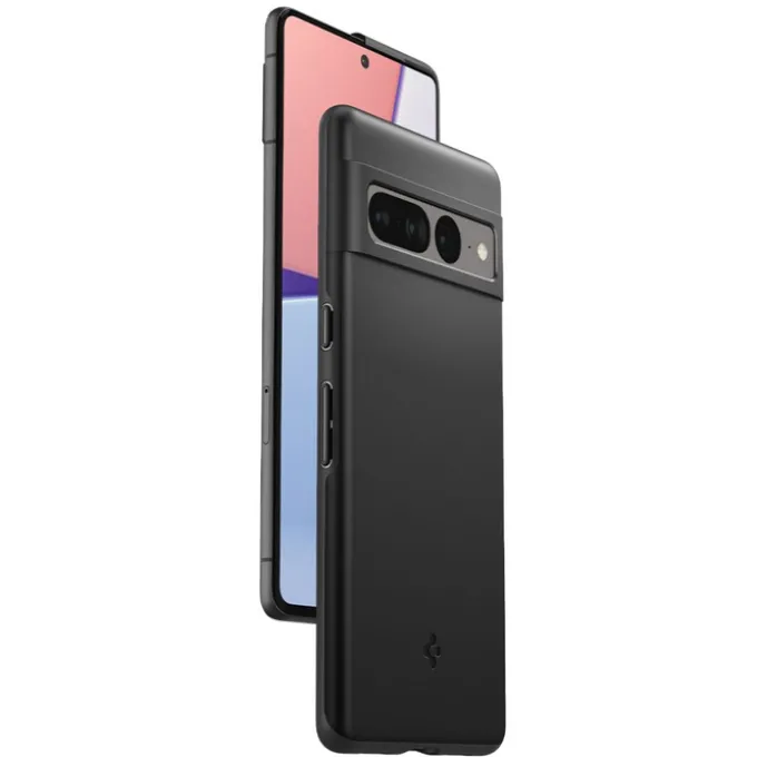 Etui Spigen Thin Fit Google Pixel 7 Pro Etui Black
