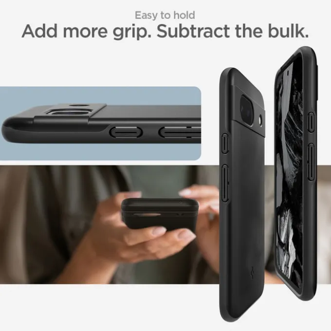 Etui Spigen Thin Fit Google Pixel 8a Black