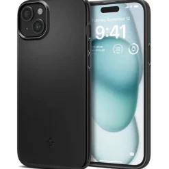 Etui Spigen Thin Fit iPhone 15 Black Case