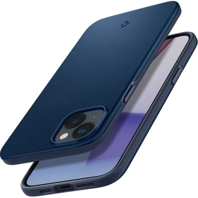 Etui Spigen Thin Fit iPhone 14 Plus Navy Blue