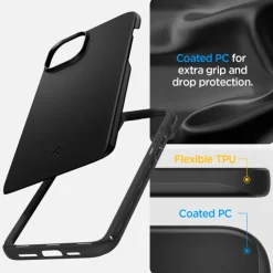 Etui Spigen Thin Fit iPhone 15 Plus Black Case