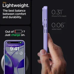 Etui Spigen Thin Fit iPhone 15 Pro Iris Purple