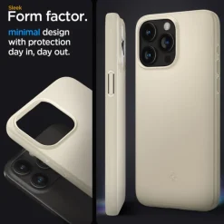 Etui Spigen Thin Fit iPhone 15 Pro Mute Beige