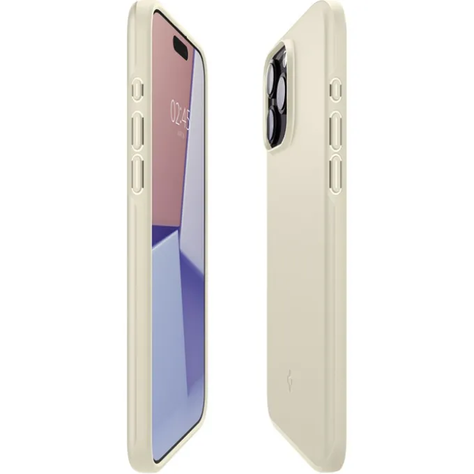 Etui Spigen Thin Fit iPhone 15 Pro Mute Beige