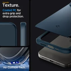 Etui Spigen Thin Fit iPhone 15 Pro Max Metal Slate Case