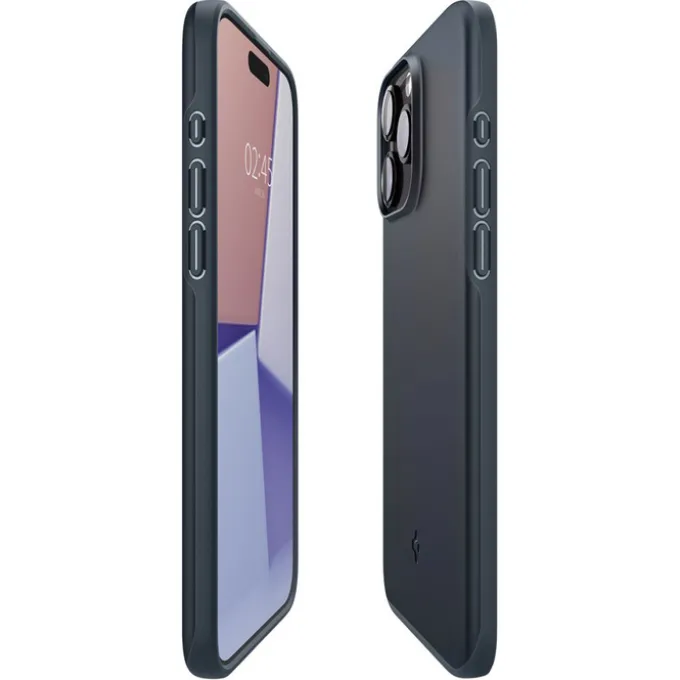 Etui Spigen Thin Fit iPhone 15 Pro Max Metal Slate Case