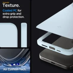 Etui Spigen Thin Fit iPhone 15 Pro Mute Blue