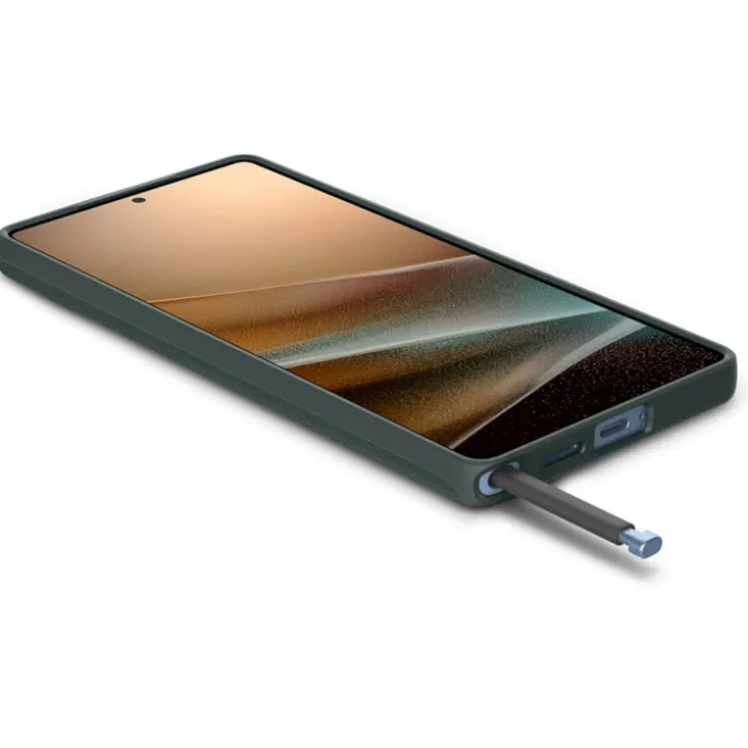ETUI SPIGEN THIN FIT MAG MAGSAFE SAMSUNG GALAXY S25 ULTRA ABYSS GREEN