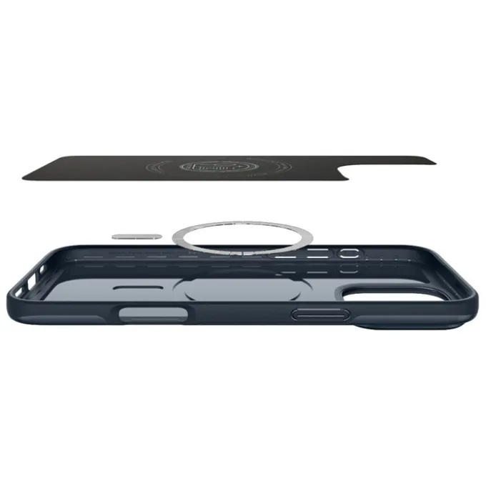 ETUI SPIGEN THIN FIT MAG MAGSAFE IPHONE 16 PRO METAL SLATE