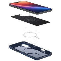 ETUI SPIGEN THIN FIT MAG MAGSAFE IPHONE 16 NAVY BLUE