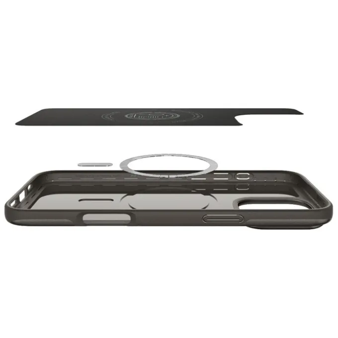 ETUI SPIGEN THIN FIT MAG MAGSAFE IPHONE 16 PRO GUNMETAL