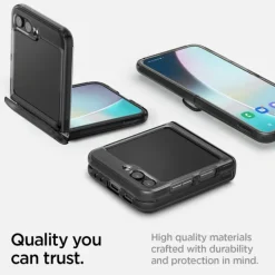 Etui SPIGEN THIN FIT ”PRO” GALAXY Z FLIP 5 FROST GRAY