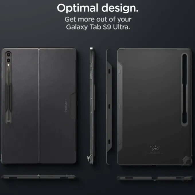 Etui Spigen Thin Fit ”pro” Galaxy Tab S8 Ultra / S9 Ultra 14.6 Black Case