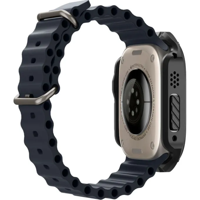 Etui Spigen Tough Armor Apple Watch Ultra 49mm Ultra 2 Czarne