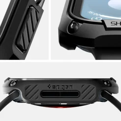 ETUI SPIGEN TOUGH ARMOR APPLE WATCH 10 (46 MM) BLACK