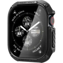 ETUI SPIGEN TOUGH ARMOR APPLE WATCH 10 (46 MM) BLACK