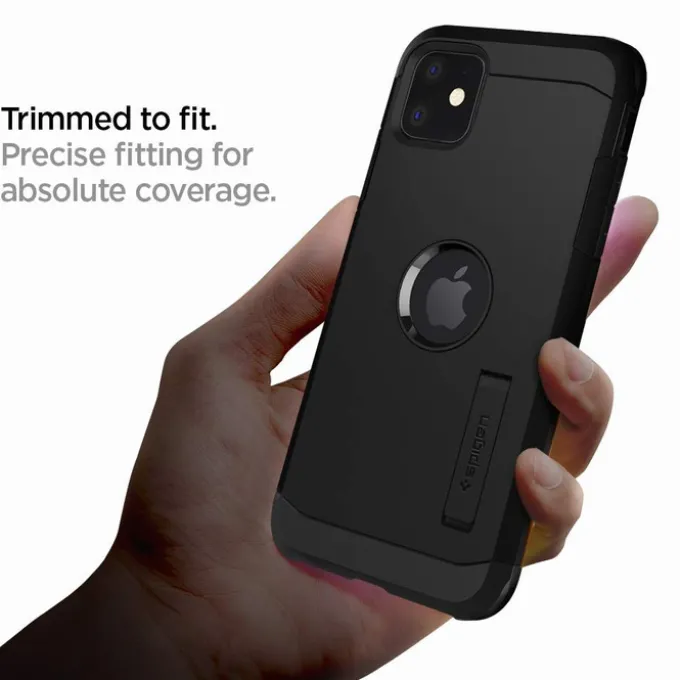 Etui SPIGEN Tough Armor Apple Iphone 11 Black Czarne Case