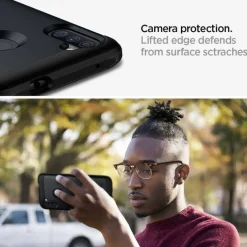 Etui SPIGEN Tough Armor Galaxy A11 Metal Slate Szare Case