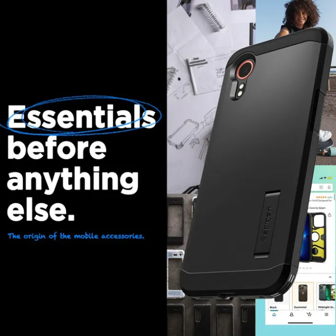 Etui Spigen Tough Armor Galaxy Xcover 7 Black Case