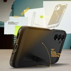 ETUI SPIGEN TOUGH ARMOR GALAXY A16 4G / 5G BLACK