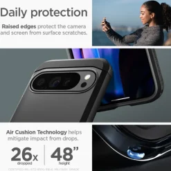 Etui SPIGEN TOUGH ARMOR GOOGLE PIXEL 9 PRO XL BLACK