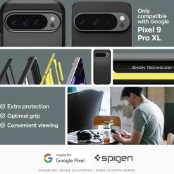 Etui SPIGEN TOUGH ARMOR GOOGLE PIXEL 9 PRO XL BLACK
