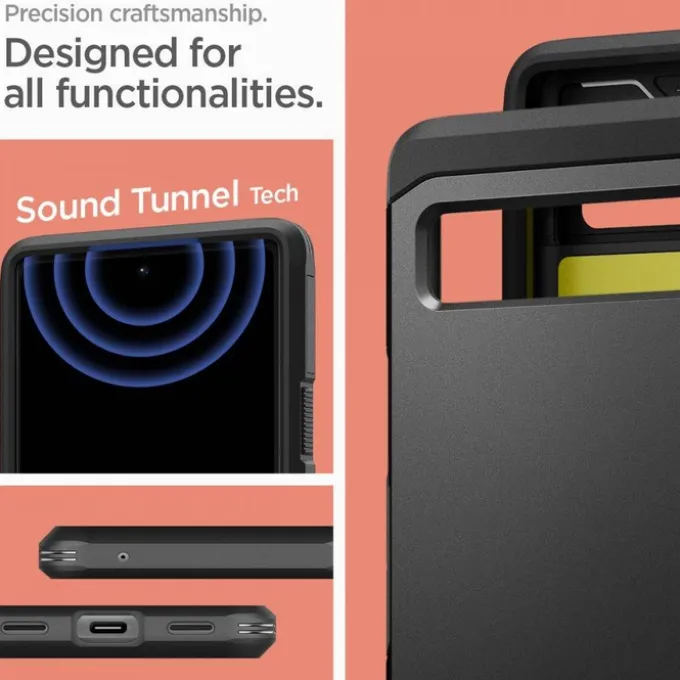 Etui Spigen Tough Armor Google Pixel 6a ETUI BLACK