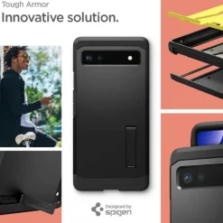 Etui Spigen Tough Armor Google Pixel 6a ETUI BLACK