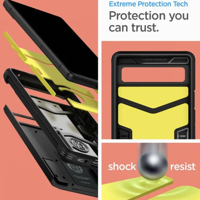 Etui Spigen Tough Armor Google Pixel 6a ETUI BLACK