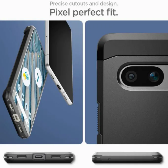 Etui Spigen Tough Armor Google Pixel 7A Black Case