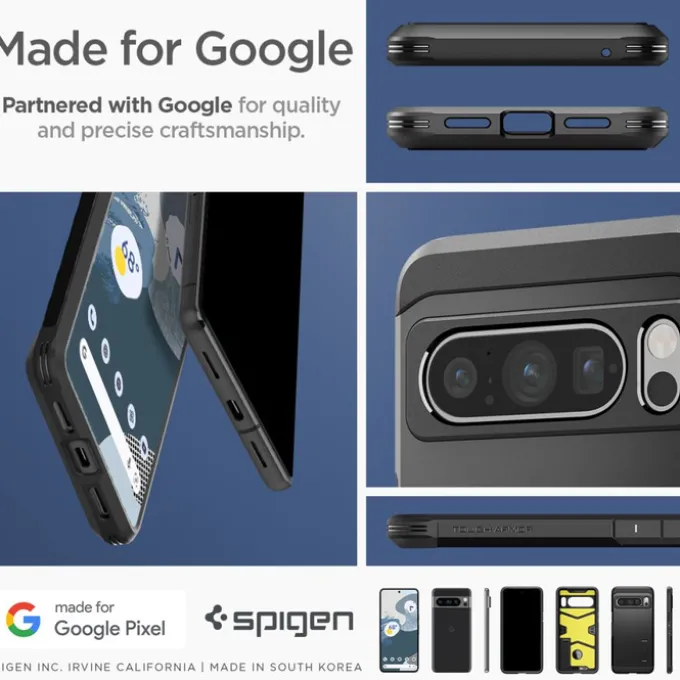 Etui Spigen Tough Armor Google Pixel 8 Pro Black Case