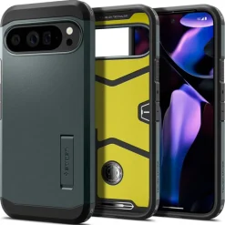 Etui SPIGEN TOUGH ARMOR GOOGLE PIXEL 9 PRO XL ABYSS GREEN